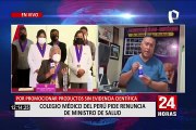 Colegio Médico del Perú exige la inmediata renuncia del ministro de Salud