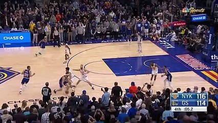 Klay Thompson manque le panier de l'égalisation au buzzer !