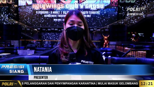 Live Report Natania - Polda Metro Jaya dan Holywings Menggelar Vaksinasi Booster