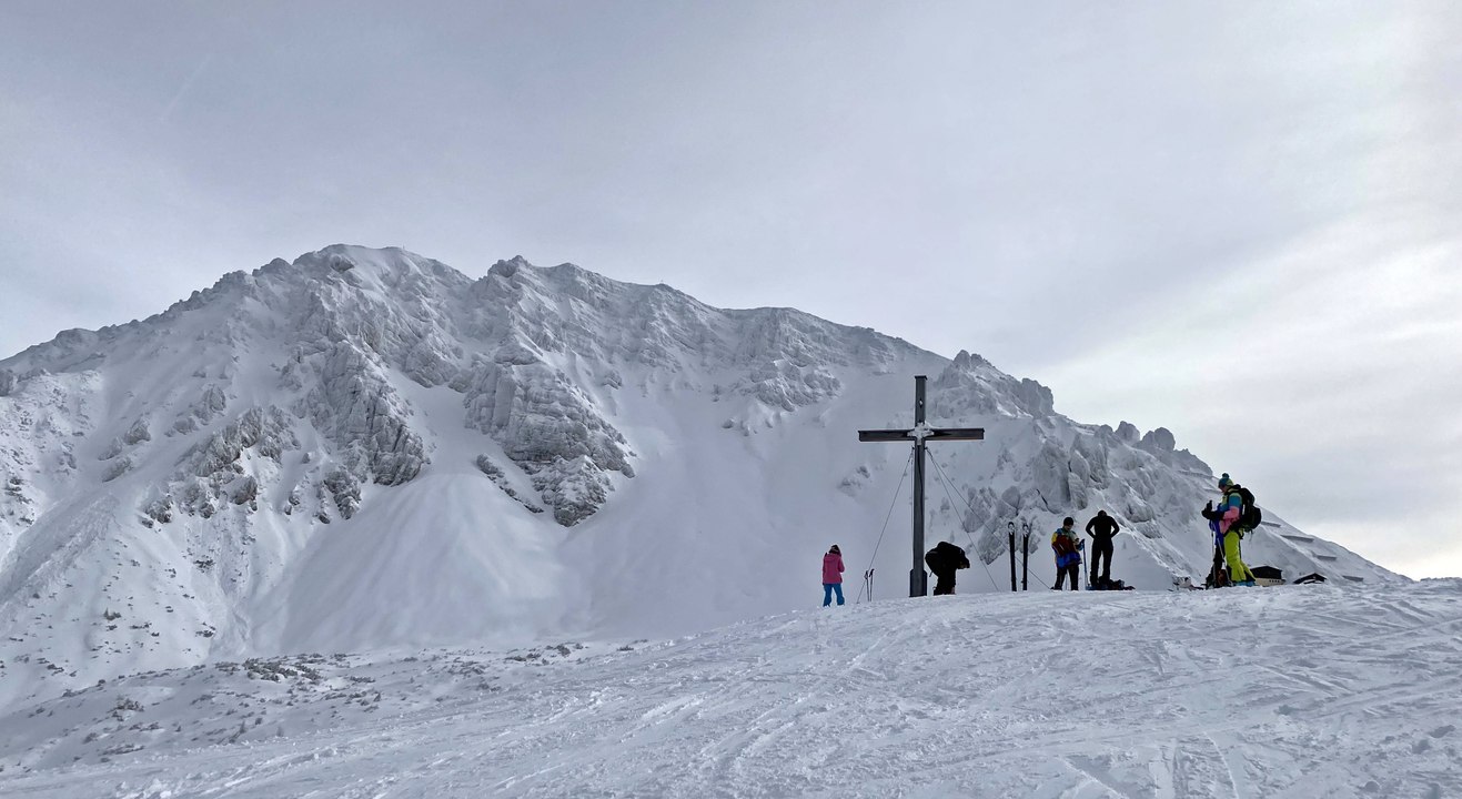 Skitour Birgitzköpfl  über die Birgitzer Alm