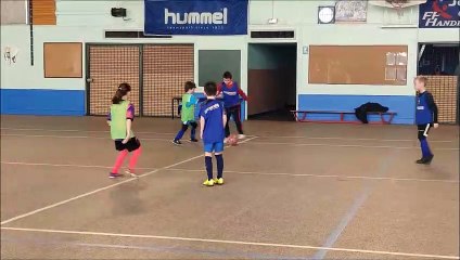 VIDEO - Entraînement futsal U9 (09/02/22)