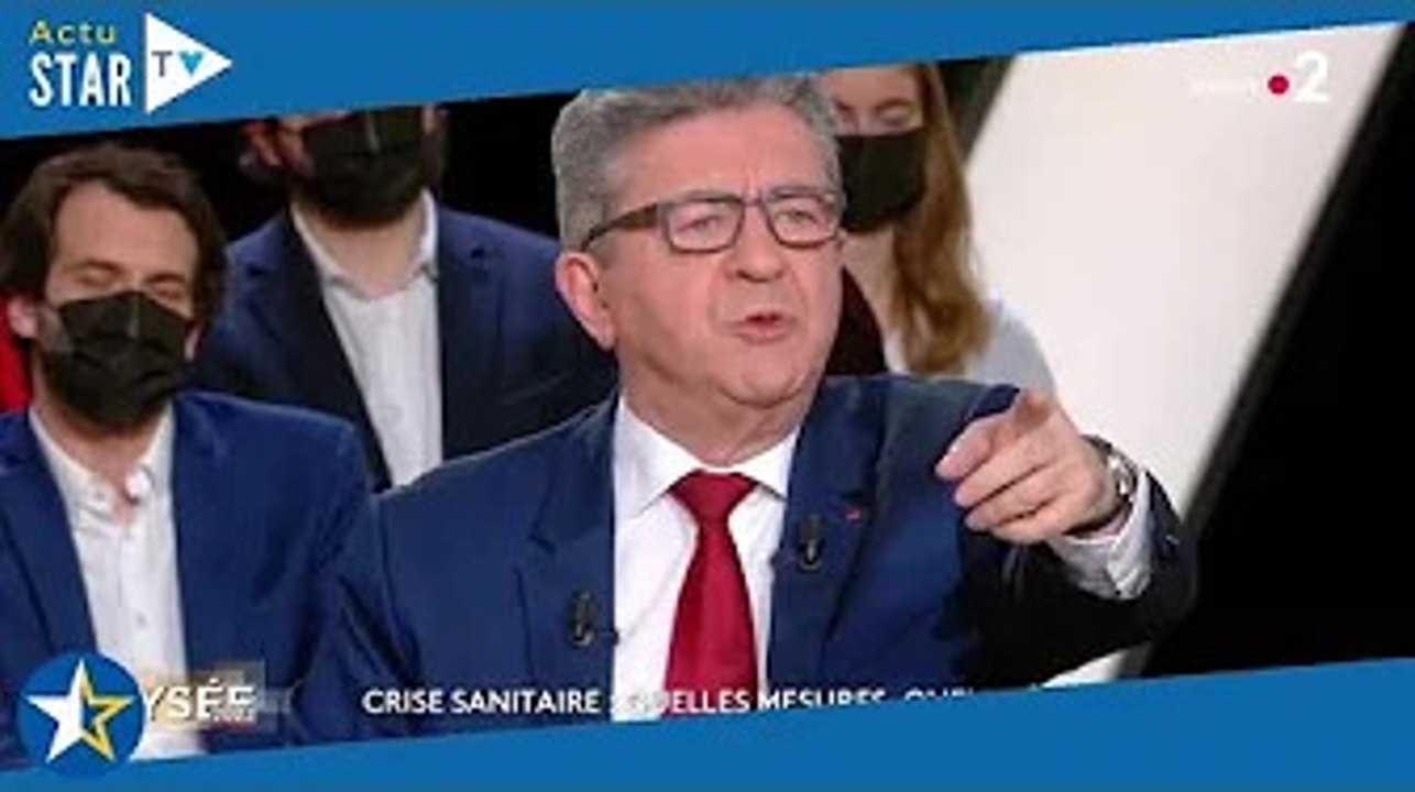 Elysée 2022 : échange tendu entre Jean-Luc Mélenchon et Anne-Sophie Lapix