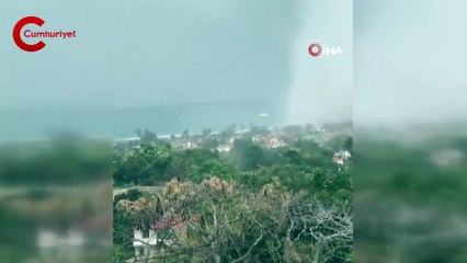 Küba’da çıkan hortum korkuttu