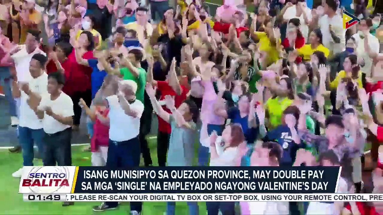 Isang munisipyo sa Quezon province, may double pay at paid leave sa mga ‘single’ na empleyado sa Valentine’s Day