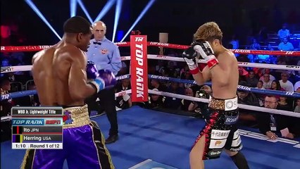 Jamel Herring vs Masayuki Ito _ FREE FIGHT _ Herring wins the Belt