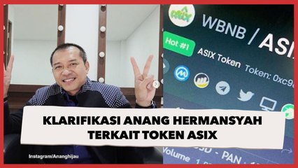 Descargar video: Token ASIX Tuai Pro Kontra, Ini Klarifikasi Anang Hermansyah