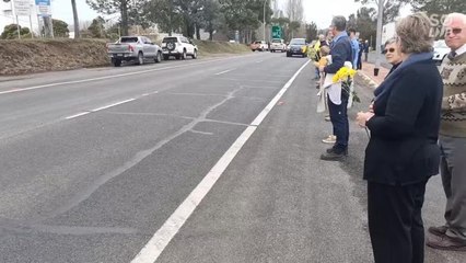 Bega - Michael Shipton funeral procession