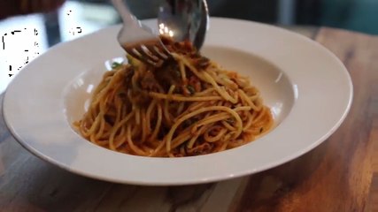 Spaghetti Tuna Cili Kering