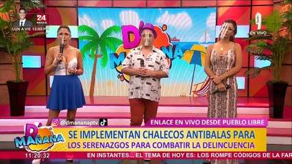 Download Video: Dotan de chalecos antibalas a serenos de Pueblo Libre para combatir la delincuencia