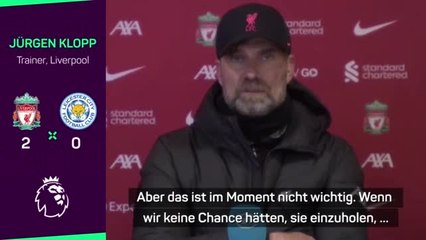 Klopp zu Titelkampf: "Im Moment nicht wichtig"