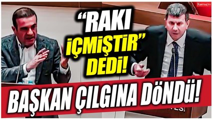 AKP'li üye "Başkan rakı içmiştir" dedi! Kadıköy Belediye Başkanı çılgına döndü!