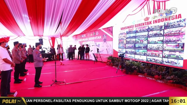 PRESISI Update 16.00 WIB Tinjau Vaksinasi di NTB, Kapolri Minta Forkopimda Sukseskan Event Pramusim MotoGP