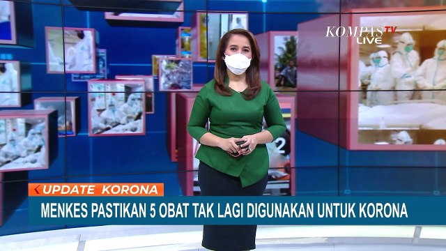 Lima Jenis Obat Ini Tak Lagi Dipakai Kemenkes untuk Tangani Pasien Covid-19