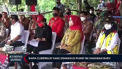 Siapa Gubernur Yang Dimaksud Puan? Ini Jawaban Rudy