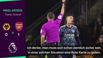Schon wieder Rot! Arteta: 