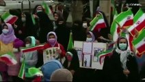 مواكب ضخمة في طهران احتفالا بالذكرى 43 للثورة الإسلامية الإيرانية