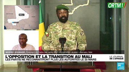 Transition au Mali : les partis ne reconnaîtront plus les autorités le 25 mars
