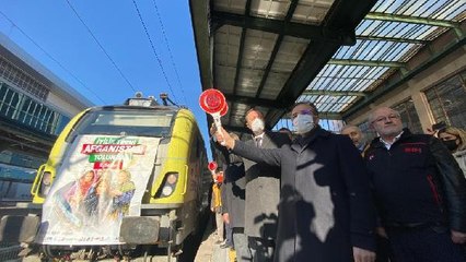 Afganistan'a ikinci 'iyilik treni' uğurlandı