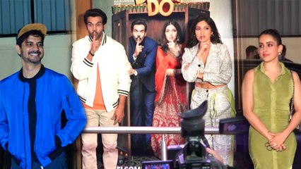 Celebs Attend The Screening Of Badhaai Do