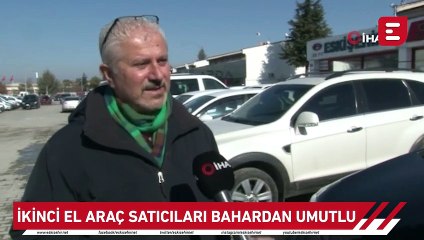 İkinci el araç satıcıları bahardan umutlu