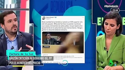 Alberto Garzón y la luz