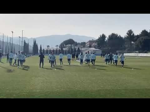 Vidéo : à deux jours de Metz-OM, les Olympiens s'entraînent sans Luan Peres