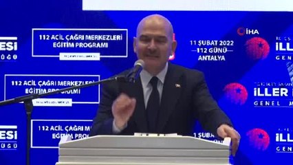 İçişleri Bakanı Süleyman Soylu: " Mala karşı işlenen suçların çözülme oranı yüzde 59'u geçti"