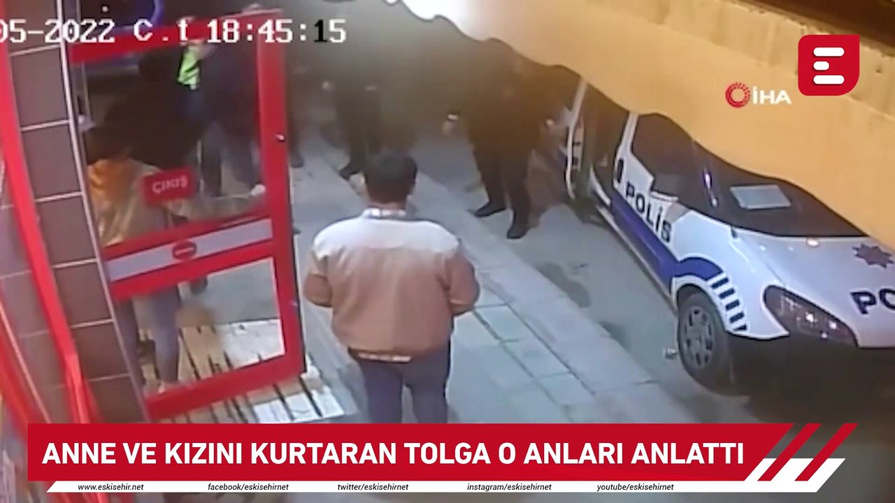 Anne ve kızını kurtaran Tolga o anları anlattı