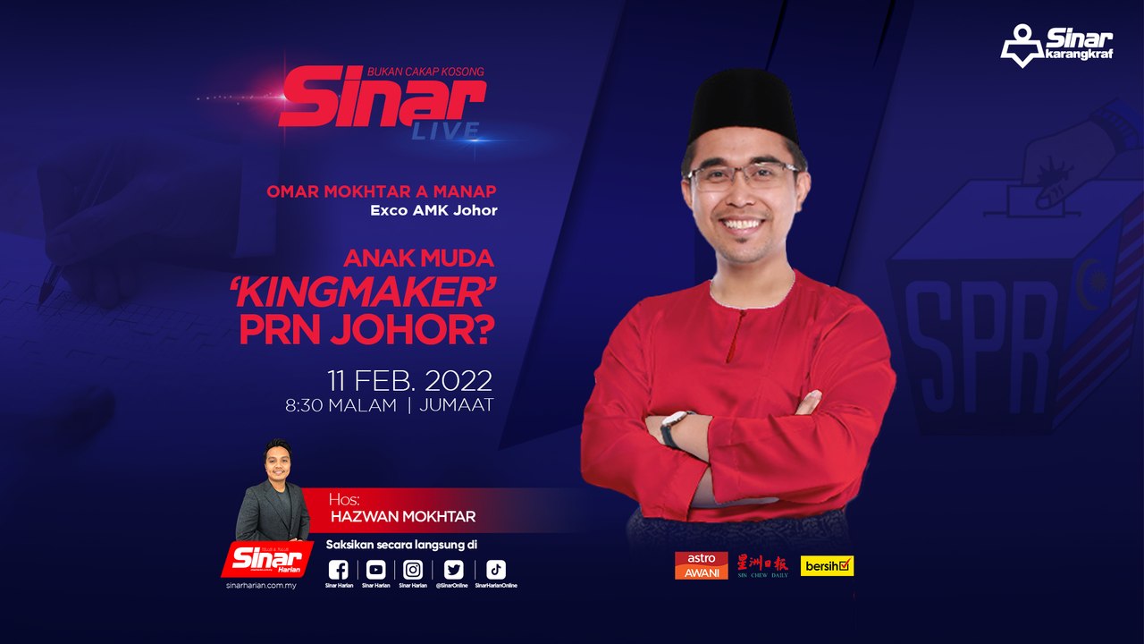 [LIVE]  Anak muda 'kingmaker' PRN Johor?