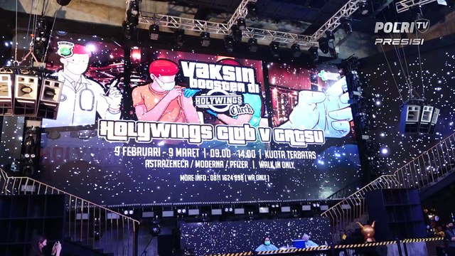 Polda Metro Jaya Berkolaborasi dengan HolyWings buka Gerai Vaksin Presisi Booster