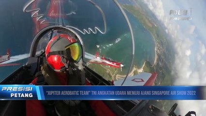 Jupiter Aerobatic Team Tampil di Ajang Singapore Air Show 2022