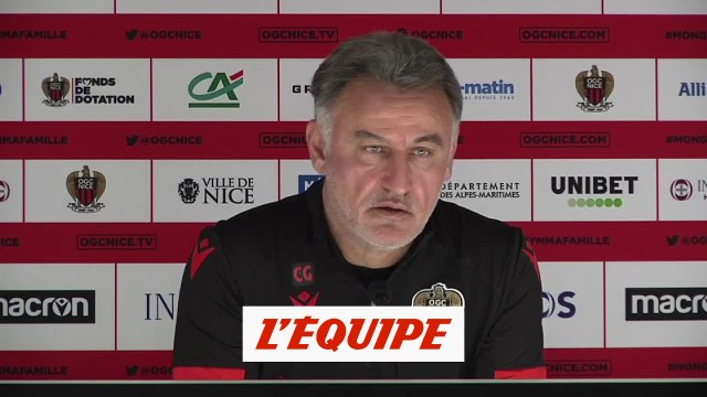 Galtier : « Les joueurs sont préparés pour (enchaîner) » - Foot - L1 - Nice