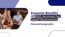 The Benefits Of SEO Services For Small Businesses? AgencyBox