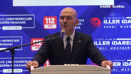 Bakan Soylu 112'yi asılsız yere arayanlara seslendi: Allahı'nı seven meşgul etmesin
