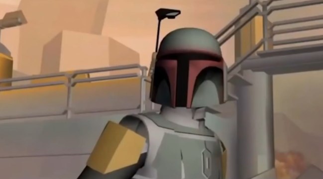 'Star Wars: The Clone Wars' - Animática del duelo entre Boba Fett y Cad Bane