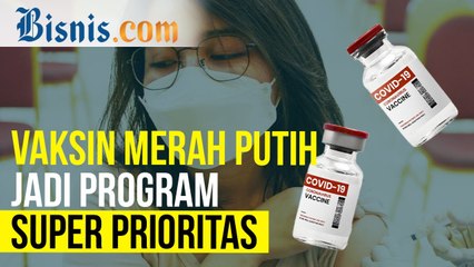 Jokowi Jadikan Vaksin Merah Putih Program Super Prioritas