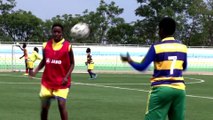 She aims, she scores! Rwandan soccer coach promotes women's soccer