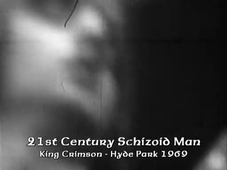 King Crimson chante "21st Century Schizoid Man"...