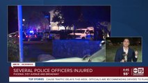 Multiple officers injured during incident in Phoenix