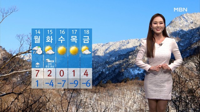 [종합뉴스 날씨]주말, 올 들어 가장 따뜻하지만 가장 미세먼지 나빠