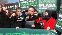 Gelecek Partisi'nden İstanbul'da elektrik zammı protestosu: Elinizi vicdanınıza koyun, bu zamları geri alın