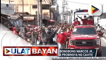 Presidential Candidate BBM, nag-ikot sa Cavite