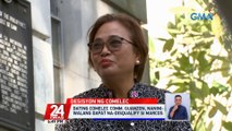 Dating Comelec Comm. Guanzon, naniniwalang dapat na-disqualify si Marcos | 24 Oras
