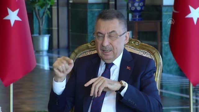 Cumhurbaşkanı Yardımcısı Oktay: Şu anda bölgemizde hamdolsun çok pozitif bir atmosfer hakim