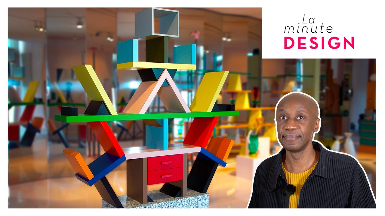 La Minute Design : La bibliothèque Carlton d'Ettore Sottsass (Memphis, 1981)