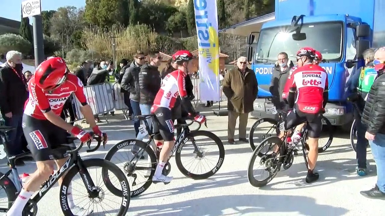 Le Tour de la Provence avec Julian Alaphilippe était à Istres ce midi