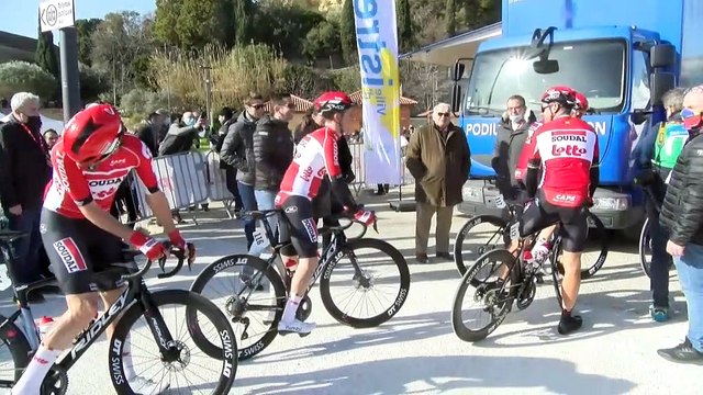 Le Tour de la Provence avec Julian Alaphilippe était à Istres ce midi