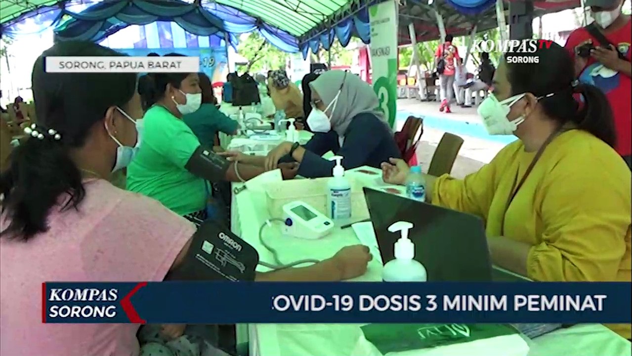Vaksin Pfizer Dan Astrazeneca Digunakan Untuk Vaksinasi Dosis 3 Di Sorong