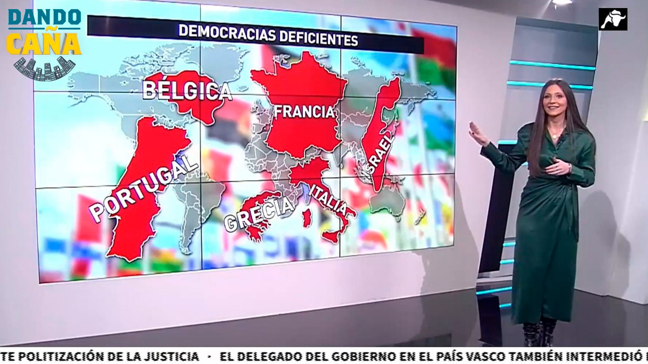 España, catalogada como 'democracia deficiente'...