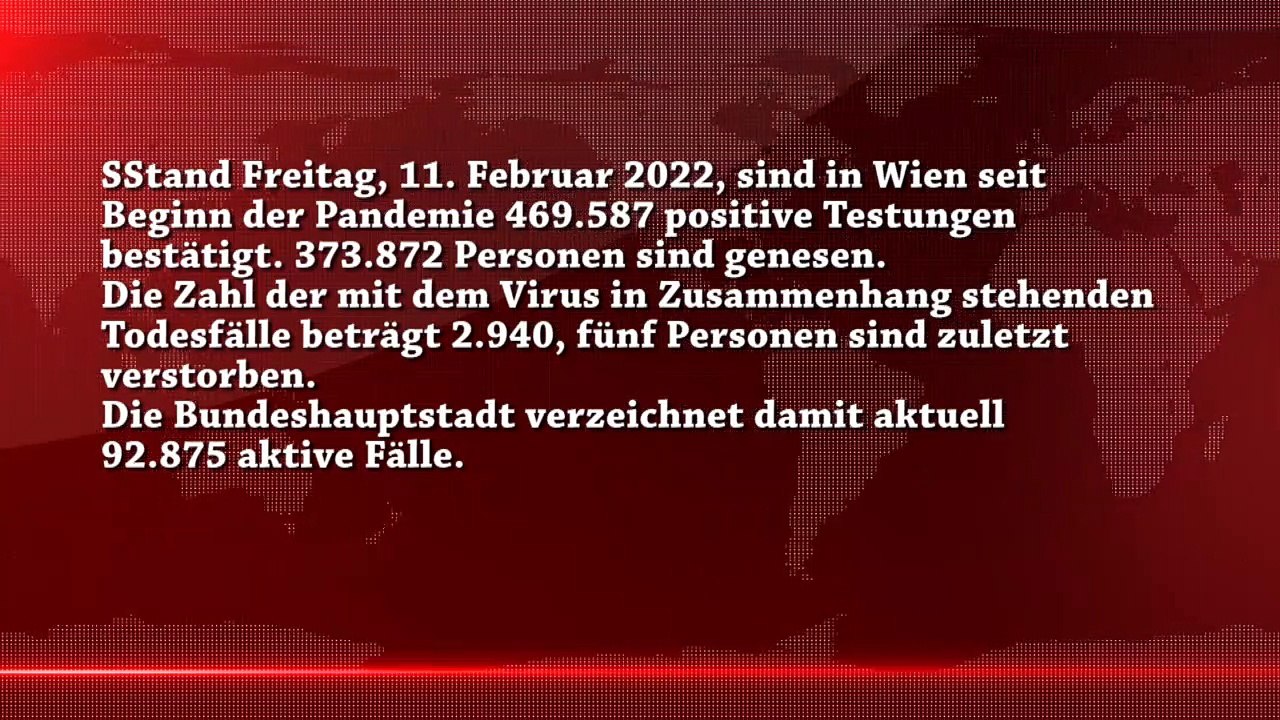Corona News Wien Stand 11.02.2022
